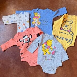 Disney baby - 0-3 months Winnie the Pooh Baby Bodysuit Set - Multicolor NWOT